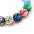 Multicoloured Fimo Bead Flex Bracelet - 19cm Length - view 3