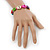 Unisex Multicoloured Plastic 'Skull' Friednship Bracelet On Silk String - Adjustable - view 4