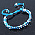 Plaited Light Blue Silk Cord With Silver Tone Bead Friendship Bracelet - Adjustable - view 6