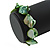 Green Shell Nugget Flex Bracelet - 18cm L - view 2
