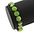 Green Sea Shell Flex Bracelet - Adjustable up to 20cm L - view 3