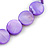 Purple Sea Shell Flex Bracelet - Adjustable up to 20cm L - view 4