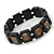 Black Sugar Skulls Stretch Icon Bracelet - view 2