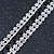 Clear/ Black Austrian Crystal Bracelet In Rhodium Plating - 18cm L/ 5cm Ext - view 8