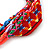 Unisex Handmade Multicoloured Cotton Woven Friendship Bracelet - Adjustable - view 4