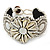 Handmade Boho Style Beaded, Shell Wristband Bracelet (White, Cream, Silver) - 16cm L/ 2cm Ext - view 9
