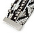 Silver/ Black/ White Glass Bead, Silk Cord Handmade Magnetic Bracelet - 18cm L - view 5