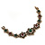 Vintage Inspired Turkish Style Floral Bracelet In Bronze Tone - 17cm L - view 7