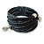 Teen/ Children/ Kids Black/ Grey Glass Bead Multistrand Bracelet - 15cm L - view 4