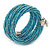Teen/ Children/ Kids Light Blue Glass Bead Multistrand Bracelet - 15cm L - view 4