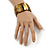 Brown Gold Shell Flex Bracelet - 18cm L - view 2