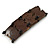 Brown Coco, Black Glass Bead Flex Bracelet - 18cm L - view 4