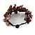 Brown Shell Floral Bracelet - 17cm L - view 5