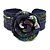 Romantic Purple Flower Leather Cuff Bracelet - Adjustable - view 6