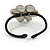 Romantic Floral Cuff Bracelet - Adjustable - view 4