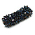 Stylish Peacock Glass Bead Flex Bracelet - 18cm L/ Medium - view 3