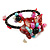 Multicoloured Shell Floral Flex Wire Bracelet - Adjustable - view 3
