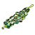 Chunky Multistrand Shell-Composite Beaded Bracelet In Green - 18cm Long - view 3