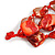 Chunky Multistrand Shell-Composite Beaded Bracelet In Red - 18cm Long - view 4