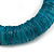 Teal Shell Flex Bracelet - 17cm L - Medium - view 3