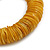 Dusty Yellow Shell Flex Bracelet - 18cm L - Medium - view 4