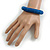 Royal Blue Shell Flex Bracelet - 17cm L - Medium - view 3