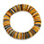 Grey/ Yellow/ White Shell Flex Bracelet - 17cm L - Medium - view 5