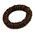 Brown Shell Flex Bracelet - 17cm L - Medium - view 2