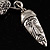 Silver Tone Kilt Pin With Charms - view 4