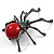 Giant Spider Fashion Brooch - view 2
