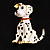 Dalmatian Dog Costume Brooch - view 7