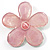 Vintage Pale Pink Daisy Brooch