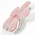 Vintage Pale Pink Daisy Brooch - view 2