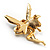 Magical Fairy With Blue Wings Brooch - view 3