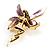 Magical Fairy With Purple Wings Brooch - view 3