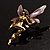 Magical Fairy With Purple Wings Brooch - view 6