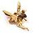 Magical Fairy With Pink Wings Brooch - view 3