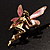 Magical Fairy With Pink Wings Brooch - view 5