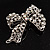 Classic Crystal Bow Brooch - view 5