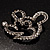 Cute Crystal Mouse Fashion Brooch - view 8