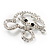 Cute Crystal Mouse Fashion Brooch - view 7