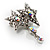 Pair of Stars and Flower Crystal Set Of 2 Brooches - view 11