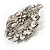 Striking Diamante Corsage Brooch (Ice Clear) - view 8