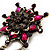 Vintage Statement Charm Brooch (Purple) - view 8