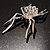 Giant Crystal Spider Fashion Brooch - view 9