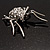Giant Crystal Spider Fashion Brooch - view 8