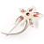Stunning Calla Lily Brooch (Silver Tone) - view 9