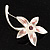 Stunning Calla Lily Brooch (Silver Tone) - view 13