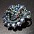 Blue Diamante Corsage Brooch - view 6