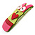 Funky 'Mr Wiggly' Multicoloured Plastic Brooch - view 3